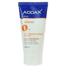 Addax Keracid Soin Kératolytique Pieds Élimine Callosités Peaux Épaissies Lisse Adoucit Améliore Confort 50 ml