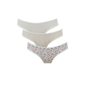 Defacto عبوة كيلوت سليب من 3 قطع من Fall in Love