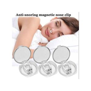 kit de 3 Pince Anti-ronflement magnétique en silicone