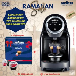 Lavazza Promo LBCOMPACT à -30% + 100 capsules BLUE offertes