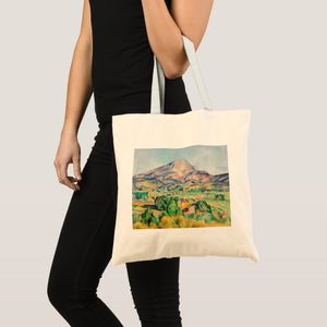 Tote bag Paul Cezanne - Mont Sainte -Victoire Unique, haute qualité