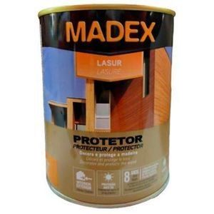 MADEX Lasure à l'eau décore et protège le bois Mate Pine 750 ml