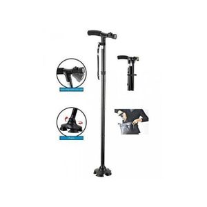 عصا ماجيك العملية - عصا قابلة للطي مع ضوء LED للإرشاد في الظلام