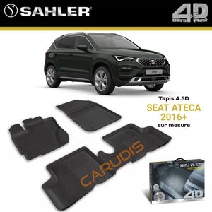 Tapis coffre 4D Fiat Tipo sur mesure sans odeur imperméable