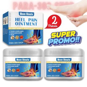 عبوة من قطعتين - مرهم لآلام الكعب - كريم لآلام الكعب، كريم للنتوءات العظمية، ترطيب عميق وعناية فعالة بالقدم، يدوم مفعوله طويلًا، مناسب للرجال والنساء.