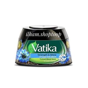 Vatika Crème Coiffante/Protecteur thermique à la graine de nigelle turque- Strength & Shine, 140ml