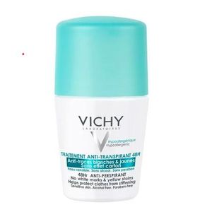 Vichy Dermo Tolérance Déodorant 48H Anti-Traces Jaunes et Blanches Bille Peau Sensible  50ml.