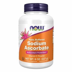 Now Sodium Ascorbate 227 g – Vitamine C en Poudre Tamponnée