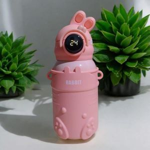 Gourde Rabbit Rose avec Affichage Numérique