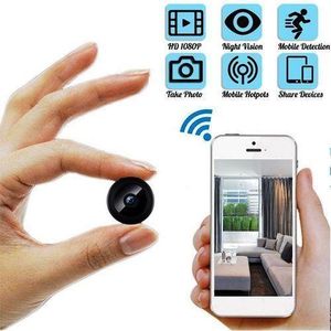 Mini Caméra Espion  1080P HD Caméra Cachée IP WIFI Sans Fil Détection de Mouvement