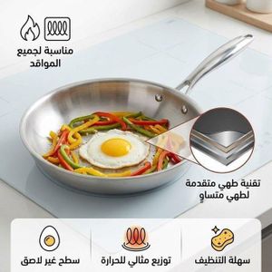 Préparez des repas délicieux et sains avec notre poêle de 20 cm !
