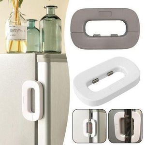 Serrure de sécurité pour enfants, pour réfrigérateur, armoire robuste, Anti-pincement, pour porte à sens unique