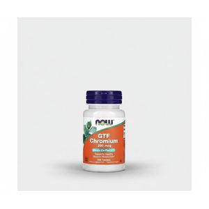 Now Chrome GTF 200mcg - 100 Comprimés - Complément Alimentaire pour Métabolisme Glucidique et Énergétique