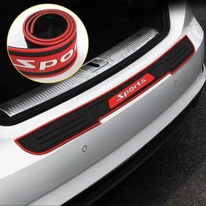 Bande de protection en caoutchouc pour pare-chocs arrière de voiture, Protection de pare-chocs arrière