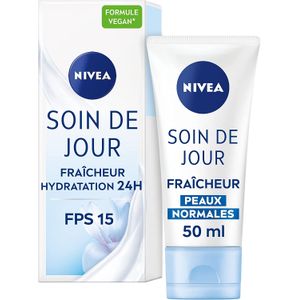 NIVEA SOIN DE JOUR Fraîcheur HYDRATATION 24 (Origine France) - 50ml