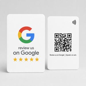 Mifare CARTE NFC GOOGLE REVIEW BLANCHE