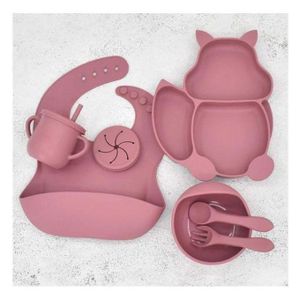 Set repas bébé en silicone: tout-en-un pour les premiers repas