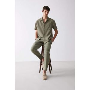 Defacto سروال ذو مظهر كتاني قصة مريحة