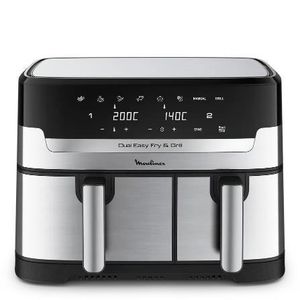 Moulinex Friteuse sans Huile Dual Easy Fry 11L (2kg + 1kg)