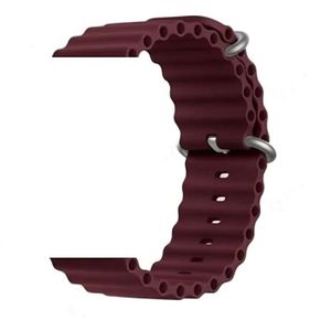 Bracelet Océan Compatible Avec Apple Watch 42/49mm - Bordeau