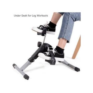 Mini vélo pliable avec écran LCD, avec pédales réglables, fitness à domicile.