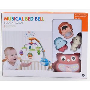 Mobile Bed Bell Holder Bébé: Baby Musical Crib Support De Cloche De Lit,  Support