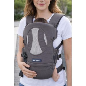 Porte-bébé ergonomique respirant MY BABY – Confort pour bébé et maman
