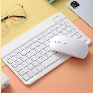Mini clavier et souris sans fil Bluetooth pour PC, ipad, téléphone, tablette