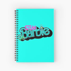 STEM Barbie Spiral Notebook - Bloc note