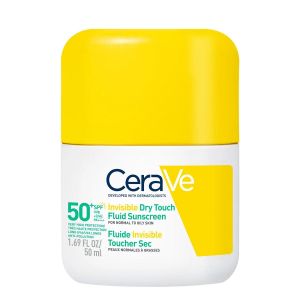 Cerave Fluide Invisible Toucher Sec SPF50+ Haute Protection 50ml peau normale à grasse
