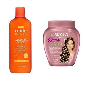 Cantu  Pack shampooing 400 ml + Skala EXPERT Dona 1000 g