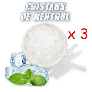 Cristaux de menthe du Maroc, Contenance 5g