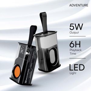 Enceinte portable sans fil puissante pour toutes vos aventures