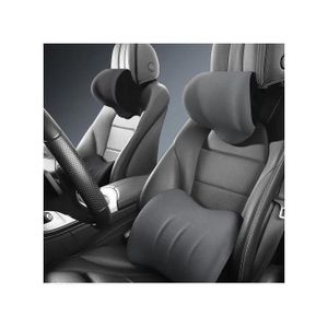 Coussins de voiture pour nuque et soutien lombaire - ensemble de 2 pièces