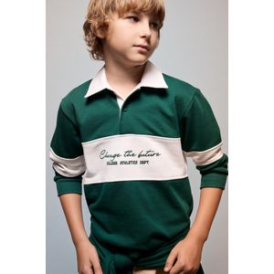 Defacto سويت شيرت اوفر سايز بياقة قميص