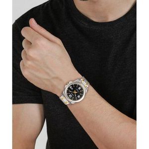 Casio Montre pour homme analogique avec bracelet en acier inoxydable MTP-1314SG-1AVDF