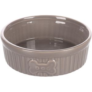 GAMELLE CHIEN MABEL CERAMIQUE TAUPE 12,5CM 300ML
