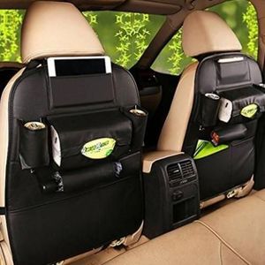 Hongchun Boîte de rangement pour siège arrière de voiture 1 pièce,  multifonction pliable super durable - Boîte de rangement universelle pour  siège de voiture suspendu pour enfants et adultes 