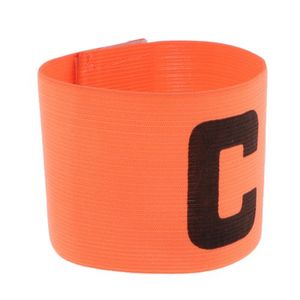bande de Capitaine Football Brassards Réglables Bras Orange