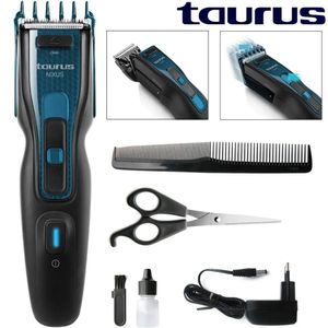 Taurus Mithos Avant Tondeuse à cheveux, barbe & traçage 4 peignes + brosse  + lubrifiant à prix pas cher