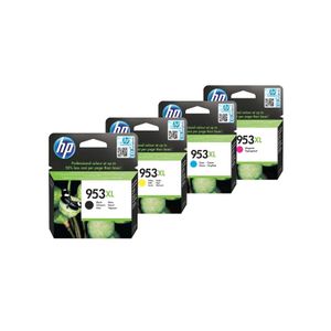 Hp Pack Cartouches d'encre 953xl Double capacitè - Original Compatible avec Officejet Pro 7720 Wide Format,7730 Wide Format, 7740, 8210, 8218, 8710, 8715, 8718, 8719, 8720, 8725, 8730, 8740, 8745