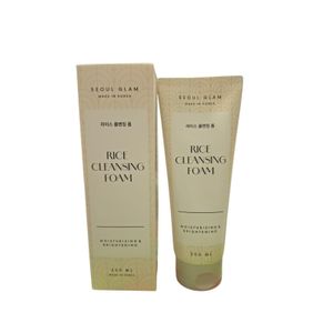 SEOUL GLAM Mousse Nettoyante Visage au Riz 200ml