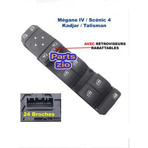 Carte boitier 4 boutons Renault Espace Megane IV Scenic IV Talisman