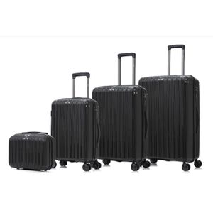 Set De 3 Valises Trolley Rigide En Silicoe + sac cabine