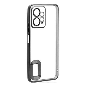 Fashion Case Pochette pour Xiaomi Redmi note 12 (4G) transparent pas attache Noir