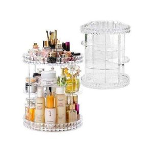 Boîte de rangement rotative et résistante pour maquillage, outil de cosmétique, HODesktop spanTable Lipstick T1, 360