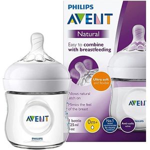 Philips Avent Lot De 2 Biberons Natural - 125 Ml : la bouteille à