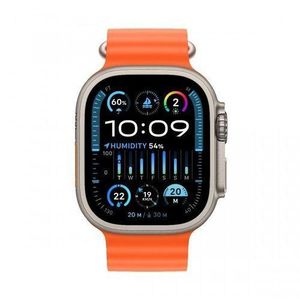 Apple Watch Ultra Cellular, Boîtier en Titane, Bracelet Ocean 46/47/49mm, Écran OLED