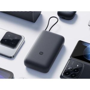 XIAOMI Power Bank 20000mAh 22.5W (Integrated Cable) Avec câble intégré -