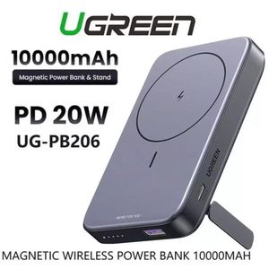 Ugreen Power Bank Magnétique Sans Fil 10000mAh 20W MagSafe avec Support Intégré